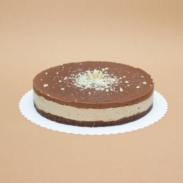 Arašidová vegan torta s čokoládou