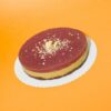 Raw vegán torta pomaranč lesné plody