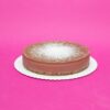 Malinová vegán torta s raw čokoládou